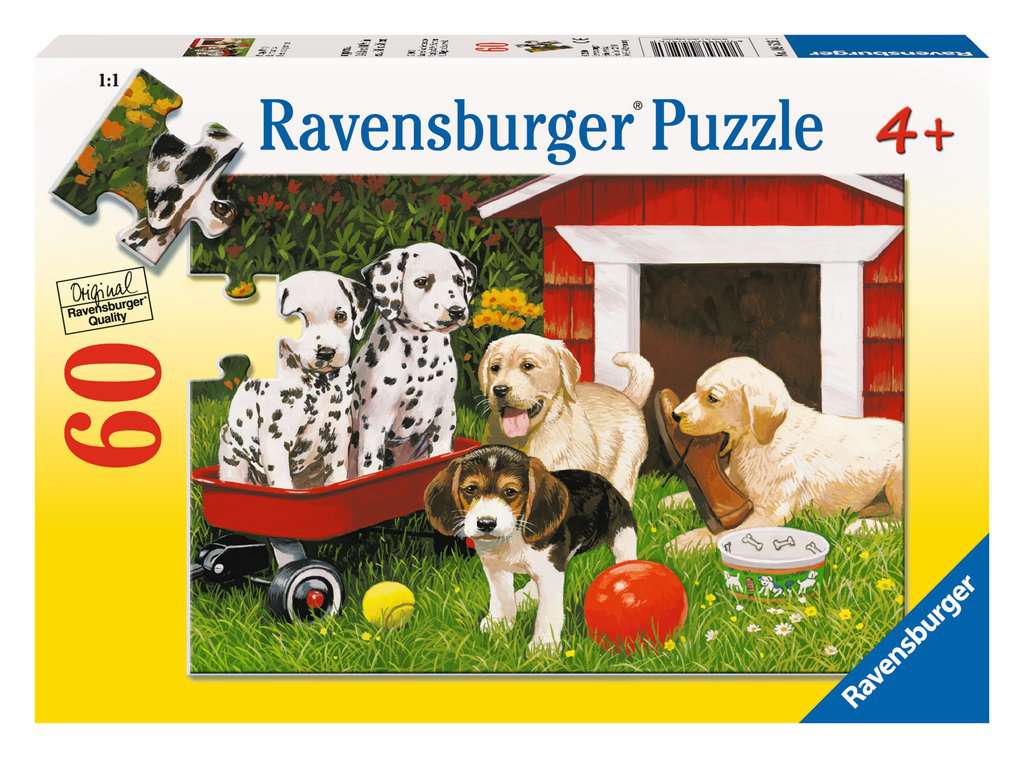 Puppy Party 60 Pc Puzzle