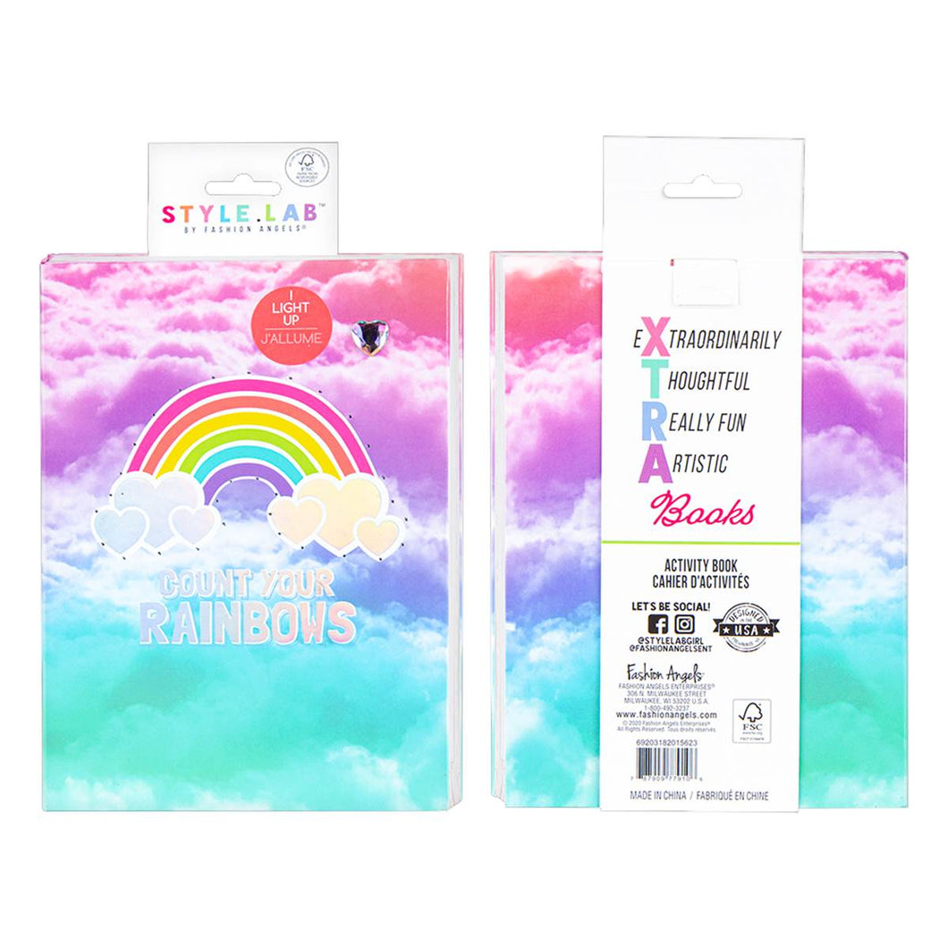 XTRA BOOK- Positivity Rainbow Light-Up