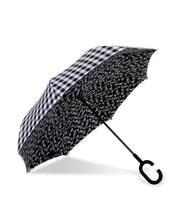 Load image into Gallery viewer, UnbelievaBrella Reversible Dual-Print Umbrella Bison/Cecila
