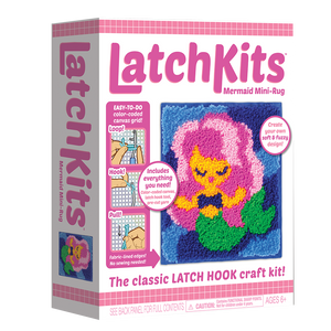 LatchKits™ Mermaid Latch Hook Kit
