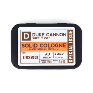Duke Cannon Birchwood Solid Cologne