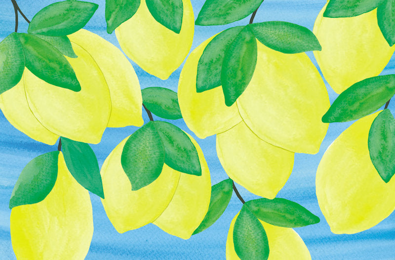LEMON PAPER PLACEMATS