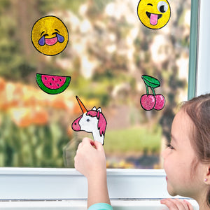 Emoji Window Art