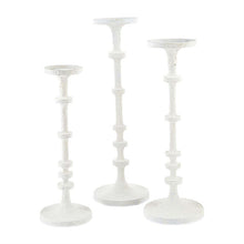 Load image into Gallery viewer, White Candlesticks - 19 Inches
