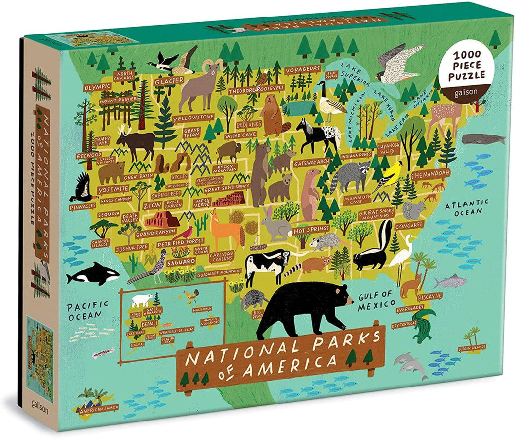 National Parks of America 1000pc Puzzle