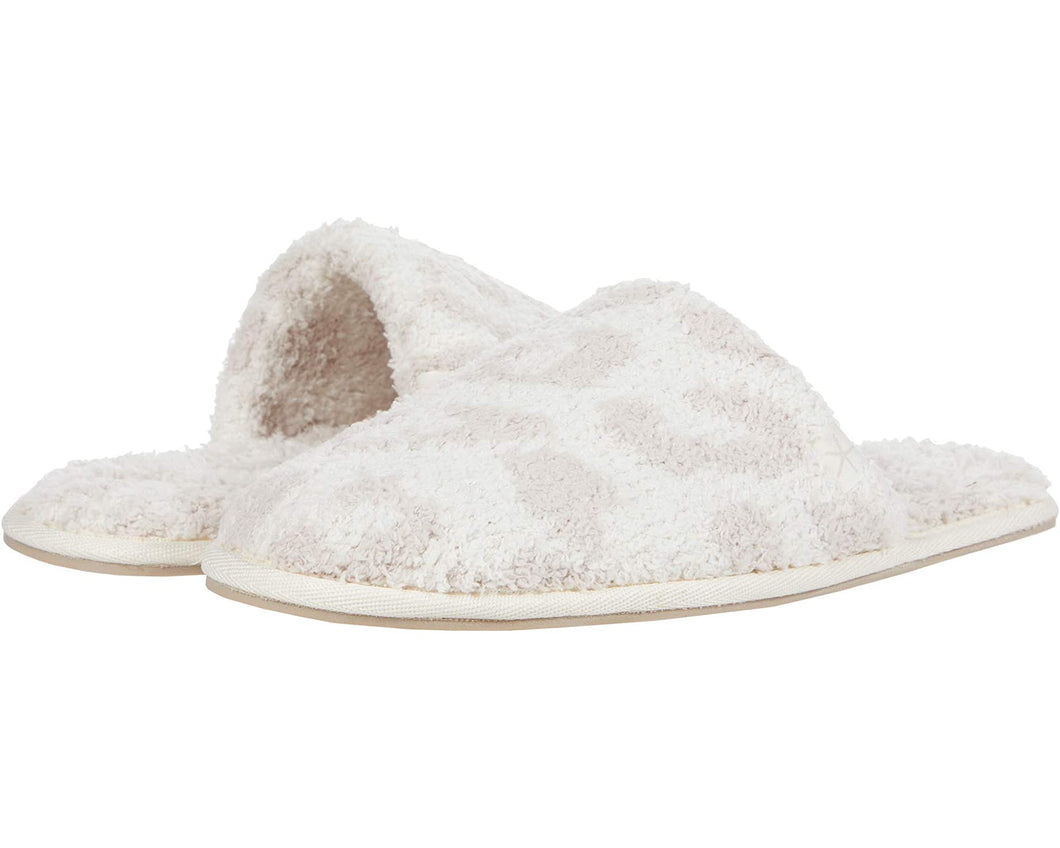 Barefoot Dreams CozyChic BITW SLIPPER CREAM STONE