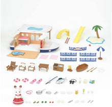 Load image into Gallery viewer, Calico Critters Seaside Cruiser Houseboat
