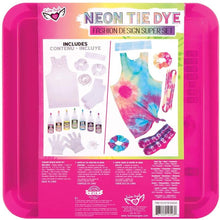 Load image into Gallery viewer, Neon Tie Dye Fashion Design Super Set
