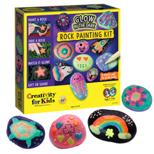 Load image into Gallery viewer, Glow in the Dark Rock Painting Kit
