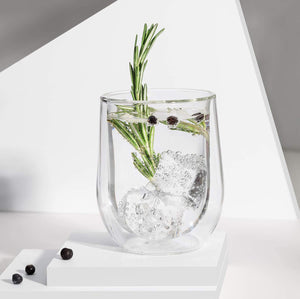 Corkcicle Glass Stemless Double Pack Clear