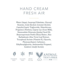 Load image into Gallery viewer, Beekman Fresh Air 2oz Hand Cream
