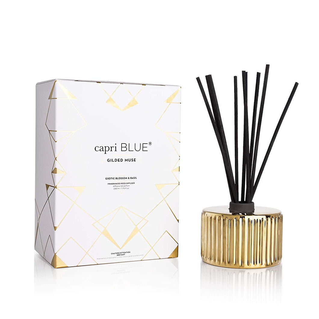 Gilded Muse Exotic Blossom & Basil Reed Diffuser