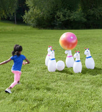 Load image into Gallery viewer, Giant Inflatable Unicorn Bowling
