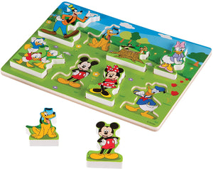 Mickey Mouse Wooden Chunky Puzzle