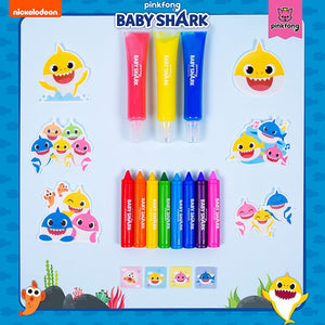 Baby Shark Bath Art Creations