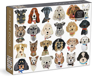 Paper Dogs 1000 pc Puzzle