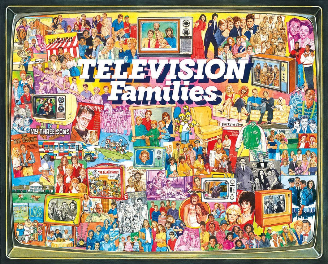 TV Families 1000 Piece Puzzle
