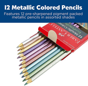 12 Metallic Colored EcoPencils