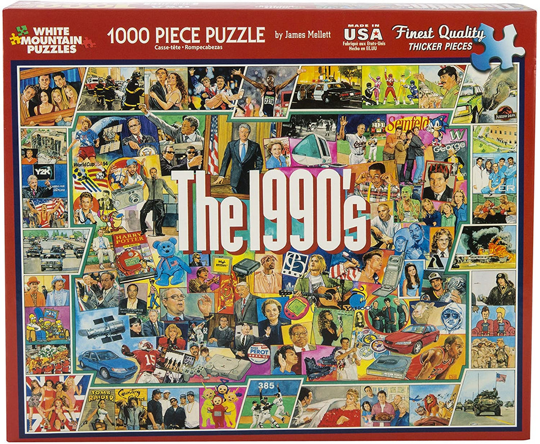 The Nineties 1000 Piece Puzzle