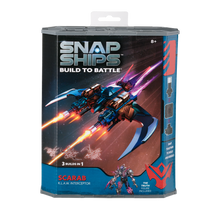 Load image into Gallery viewer, Snap Ships Scarab K.L.A.W. Interceptor
