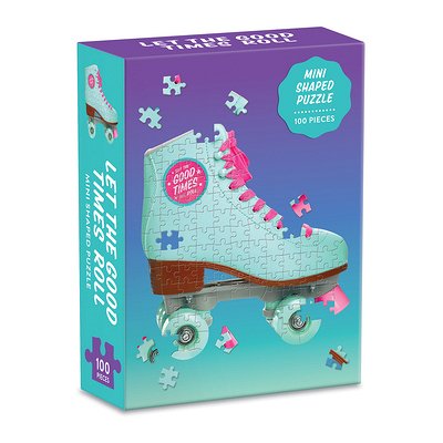 Mini Shaped Puzzle Ice Skate 100pc