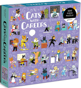 Cats with Careers 500pc Puzzle
