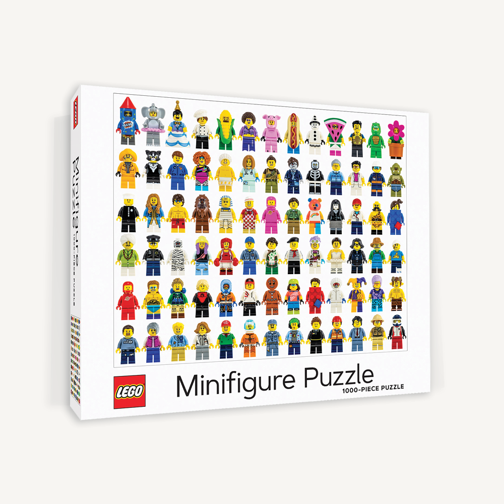 Lego Minifigure 1000 pc Puzzle