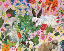 Load image into Gallery viewer, Nathalie Lete Rabbits 500 Piece Puzzle
