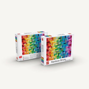 Lego Rainbow Bricks 1000 pc Puzzle