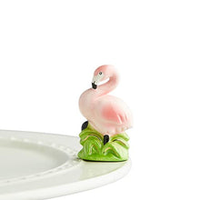 Load image into Gallery viewer, Tickled Pink Flamingo Nora Fleming Mini
