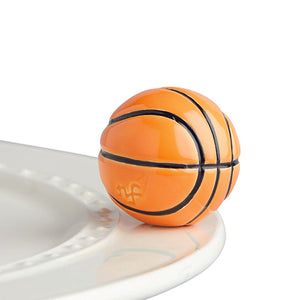 Hoop There It Is Basketball Nora Fleming Mini
