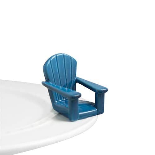 Chillin Blue Chair Nora Fleming Mini