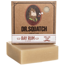 Load image into Gallery viewer, Dr. Squatch Bay Rum 5oz Men&#39;s Bar Soap
