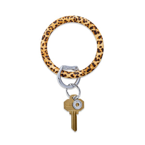 Big O SIlicone Key Ring- Cheetah