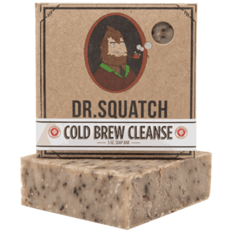 Cold Brew Cleanse Bar Soap for Men, Dr. Squatch