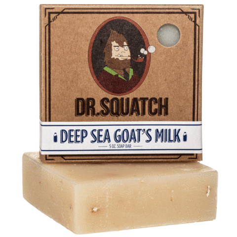 Dr. Squatch Men's Natural Soap Deep Sea Goat's Milk 5oz Bar – Spa