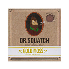 Load image into Gallery viewer, Dr. Squatch Gold Moss 5oz Men&#39;s Bar Soap

