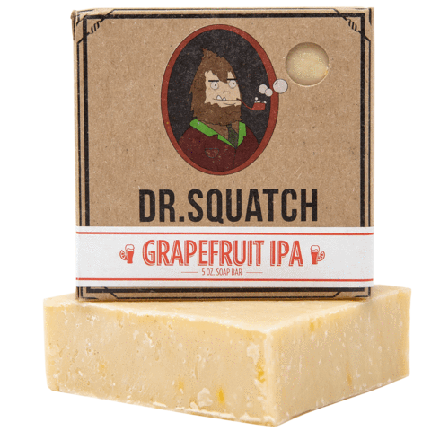 Dr. Squatch Grapefruit IPA 5oz Men's Bar Soap