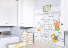 Load image into Gallery viewer, Happy Everything Magnetic Dry Erase Wall Calendar Base
