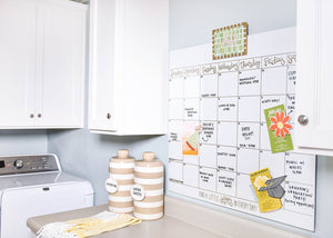 Happy Everything Magnetic Dry Erase Wall Calendar Base
