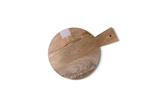 Mini Wooden Happy Everything Serving Board