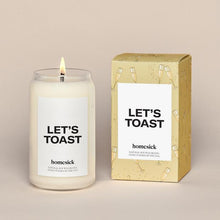 Load image into Gallery viewer, Let&#39;s Toast Candle
