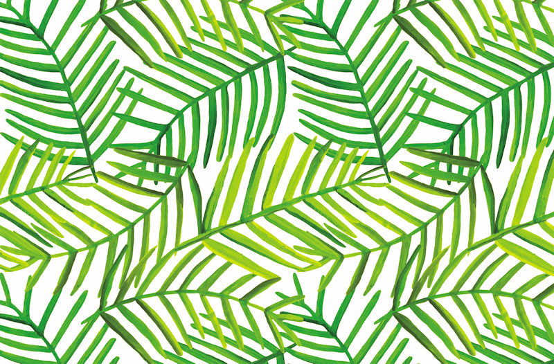 GREEN LEAF PAPER PLACEMATS