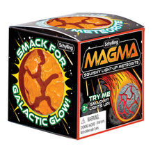 Load image into Gallery viewer, Magma Squishy Light-Up Meteorite
