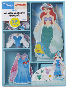 Ariel Wooden Magnetic Dress-Up