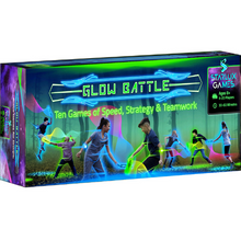 Load image into Gallery viewer, Glow Battle Ten Games of Speed, Strategy &amp; Teamwork
