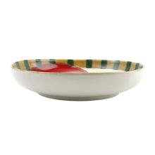Load image into Gallery viewer, Vietri Old St. Nick Round Shallow Bowl w/ Train
