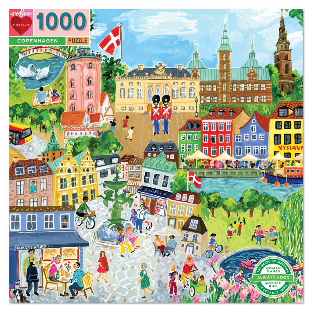 Copenhagen 1000 Pc Sq Puzzle