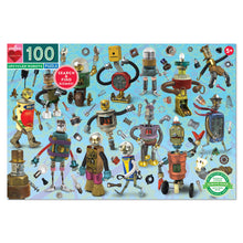 Load image into Gallery viewer, Upcycled Robots 100 Piece Puzzle
