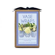 Load image into Gallery viewer, Vase Wraps Periwinkle Set of 3
